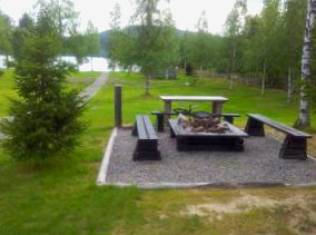 Cottage On Wild River In Lapland/Sweden